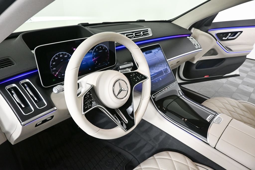 Certified Used 2023 White Mercedes-Benz S 580 image 6
