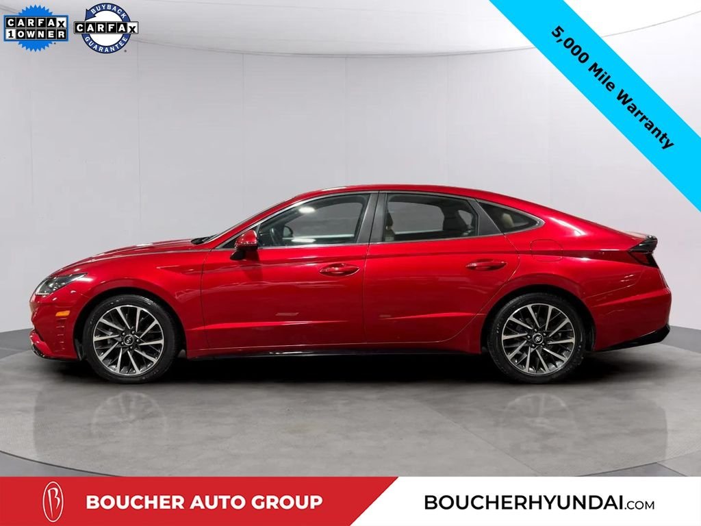 Certified Used 2020 Calypso Red Hyundai Limited image 6