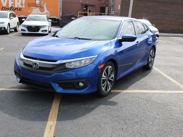 Used 2018 Honda Civic EX-T with VIN 19XFC1E32JE001850 for sale in North Olmsted, OH
