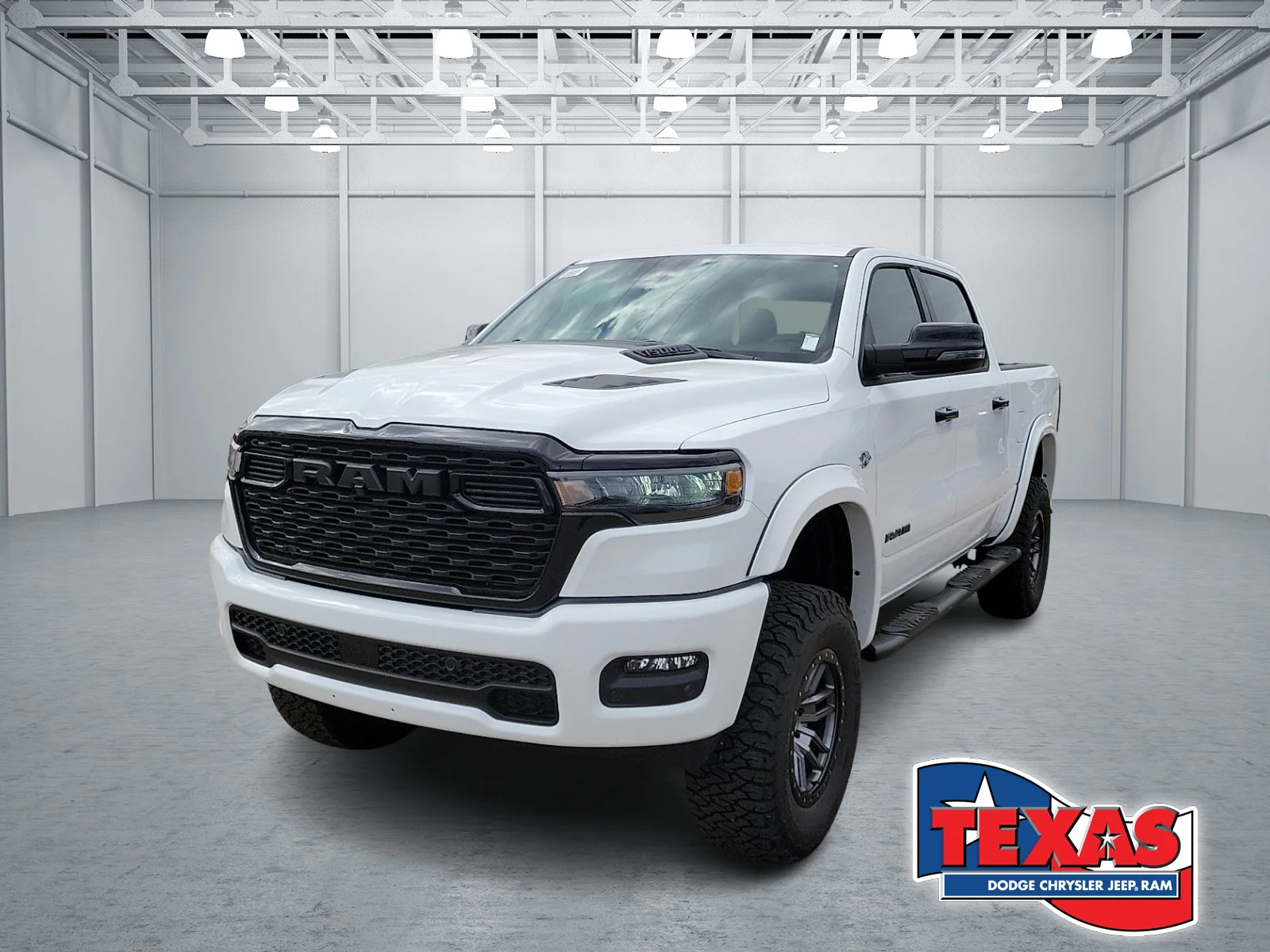 New 2026 PW7 Bright Whit Ram BIG HORN CREW CAB 4X4 5