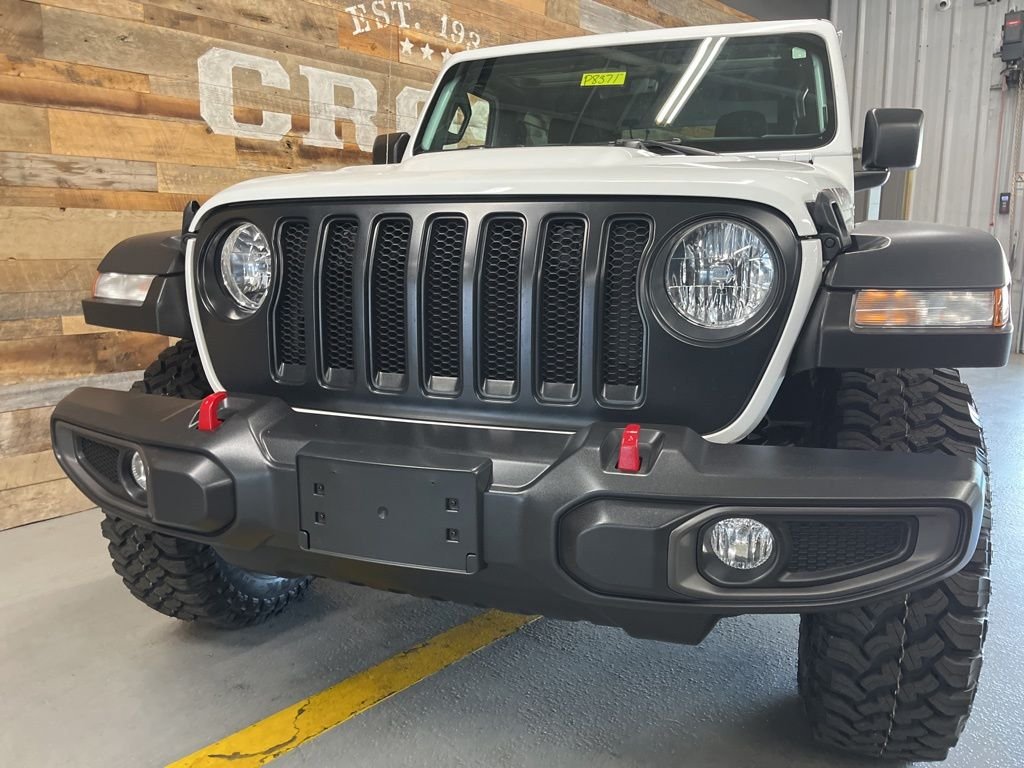 Used 2022 Bright White Clearcoat Jeep Rubicon image 8