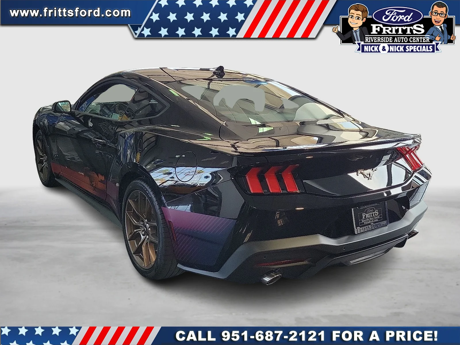 New 2026 Shadow Black Ford EcoBoost® Premium Fastback image 2