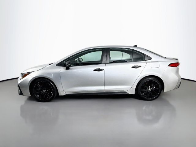 Used 2022 Classic Silver Metallic Toyota SE Nightshade image 4