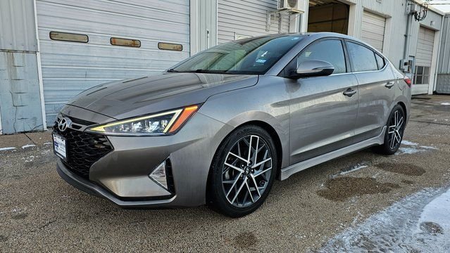 Used 2020 Hyundai Elantra Sport with VIN KMHD04LB3LU945121 for sale in Pekin, IL