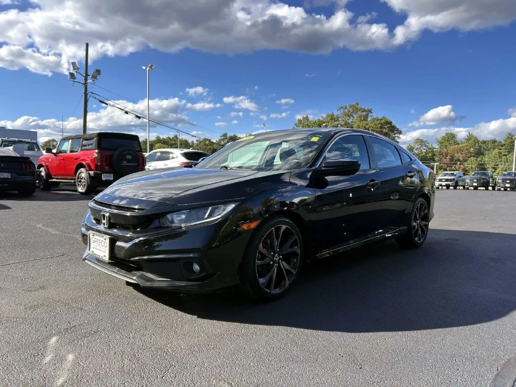 Used 2020 Crystal Black Pearl Honda Sport image 7