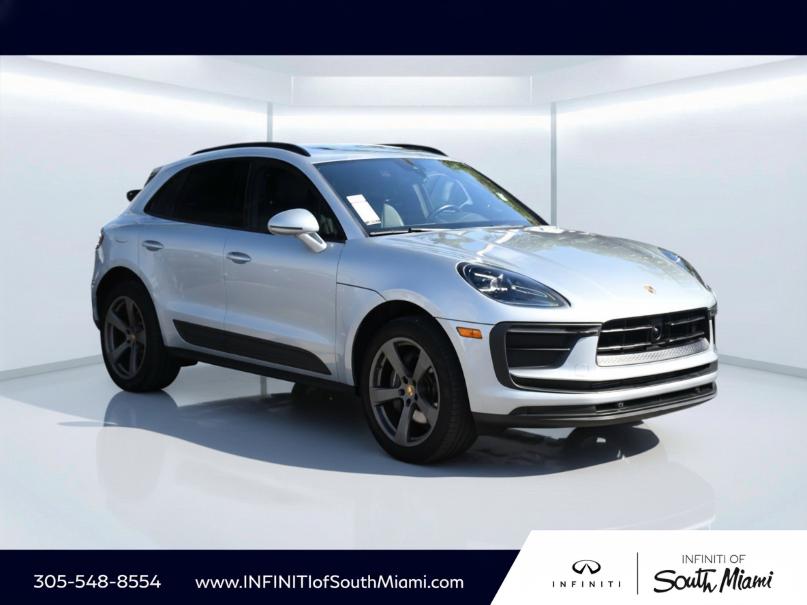 Used 2024 Dolomite Silver Metallic Porsche Base image 3