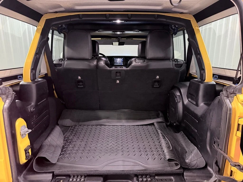 Used 2018 Yellow Jeep Unlimited Sahara image 29