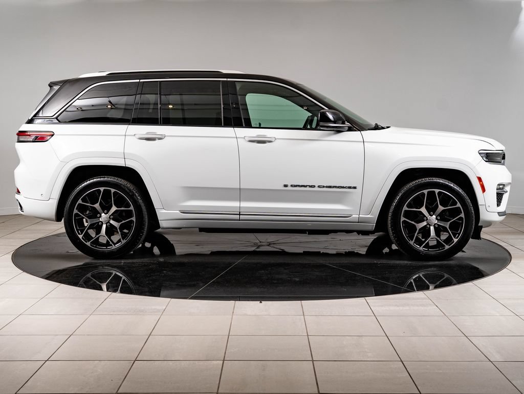 Used 2022 Bright White Clearcoat Jeep Summit Reserve 4xe image 11