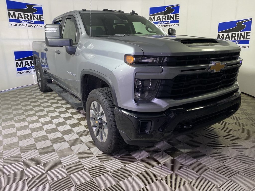 Used 2026 Sterling Gray Metallic Chevrolet Custom image 1