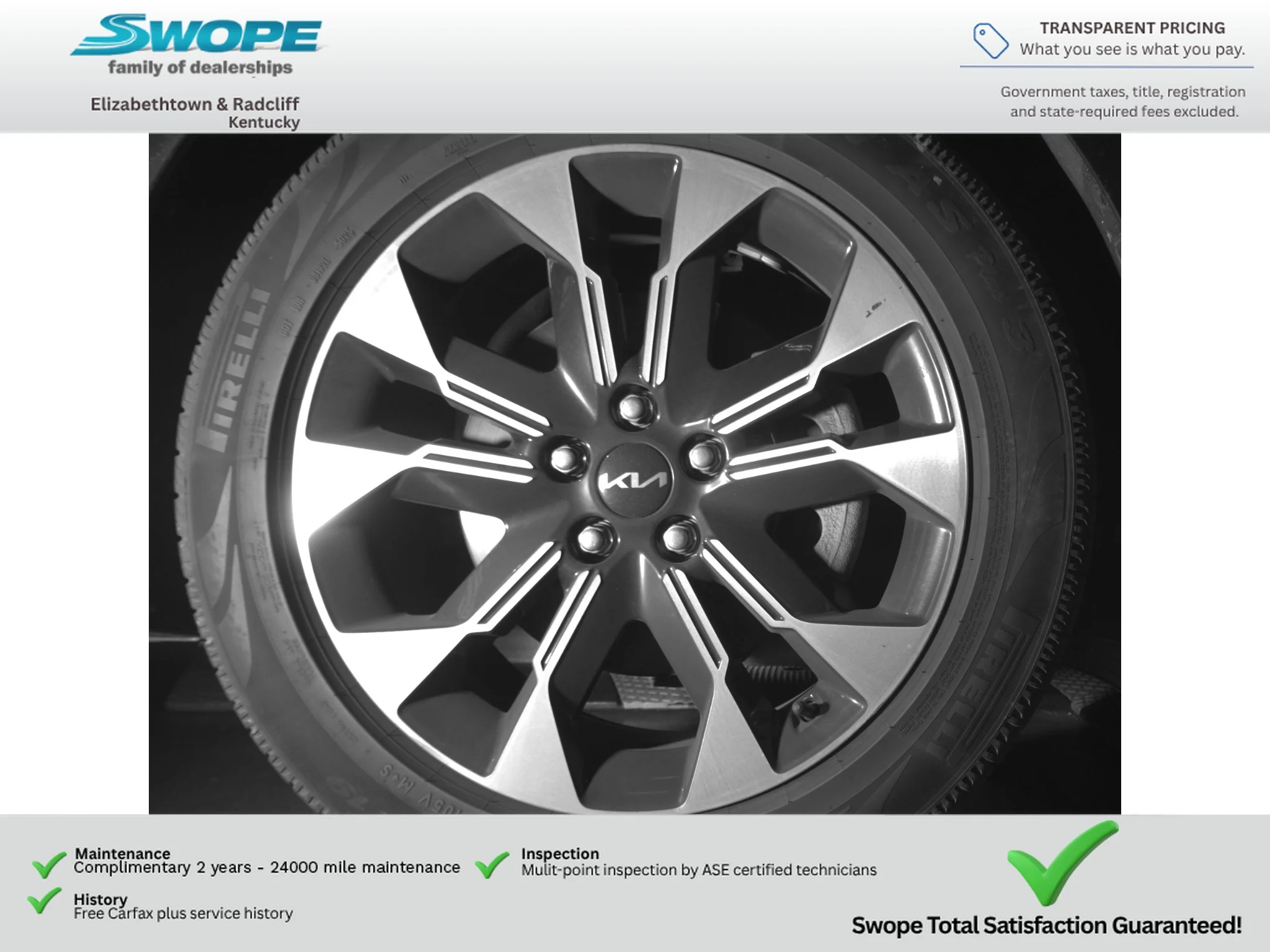 Used 2024 Aurora Black Pearl Kia EX image 22