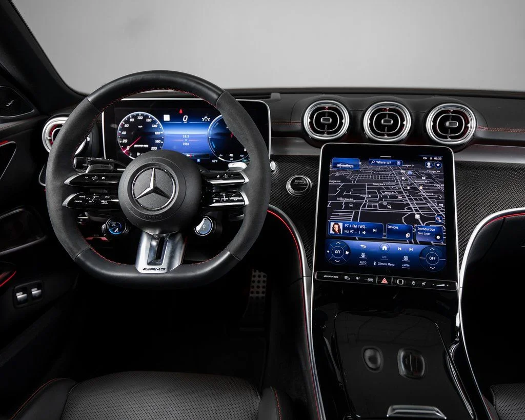 Certified Used 2024 Silver Mercedes-Benz C 63 S AMG® image 8