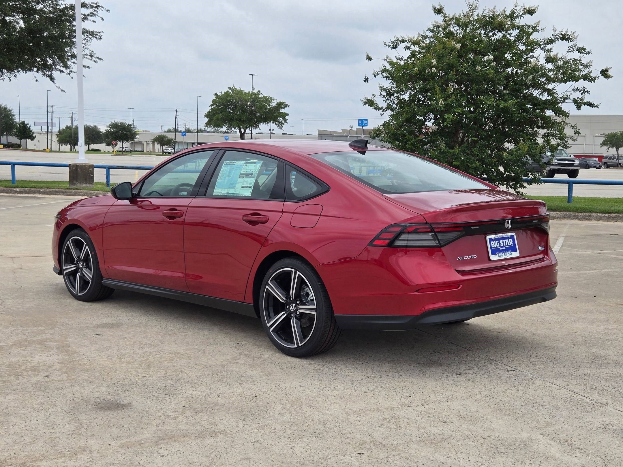 New 2026 Radiant Red Metallic Honda SE image 6