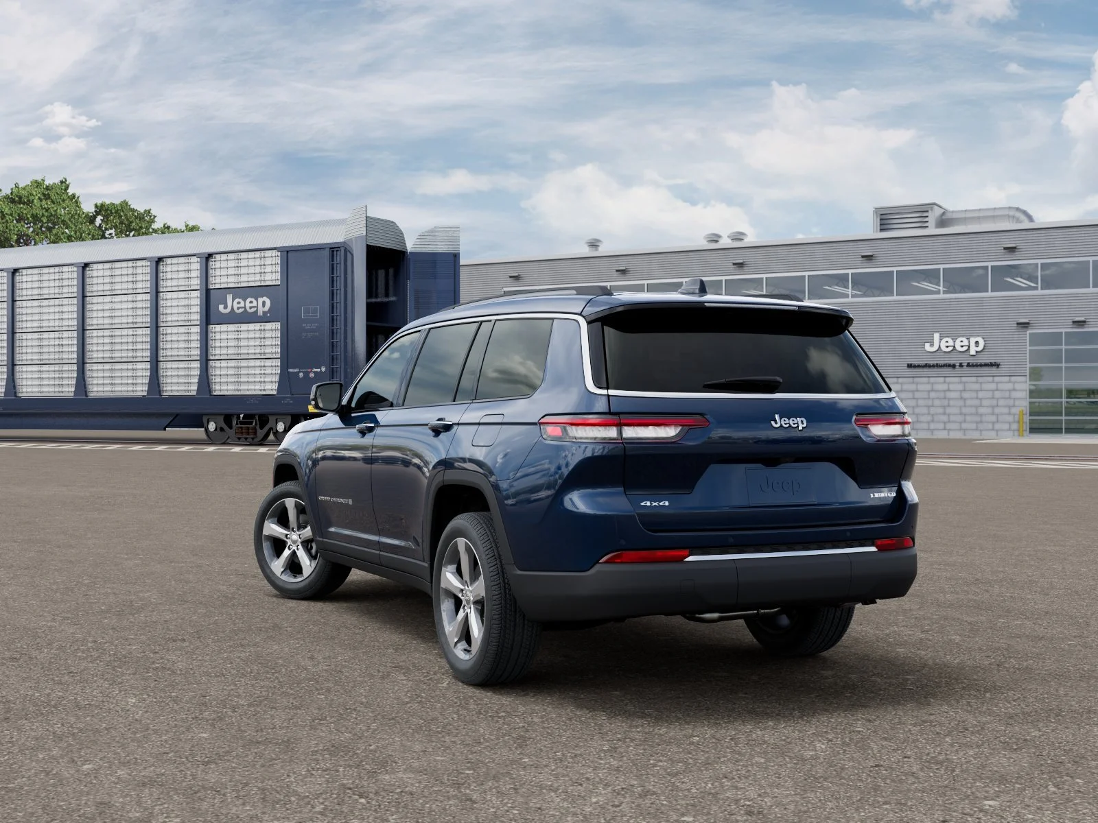 New 2026 Fathom Blue Pearlcoat Jeep Limited image 3