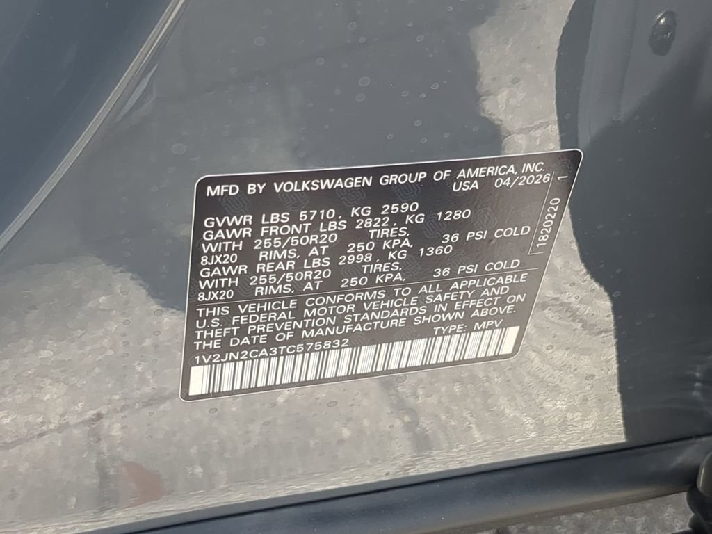 New 2026 Gray Volkswagen SE w/Technology image 36