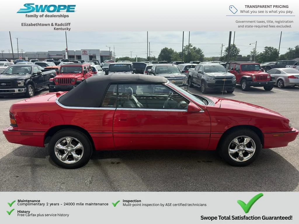 Used 1994 Red Chrysler GTC image 6