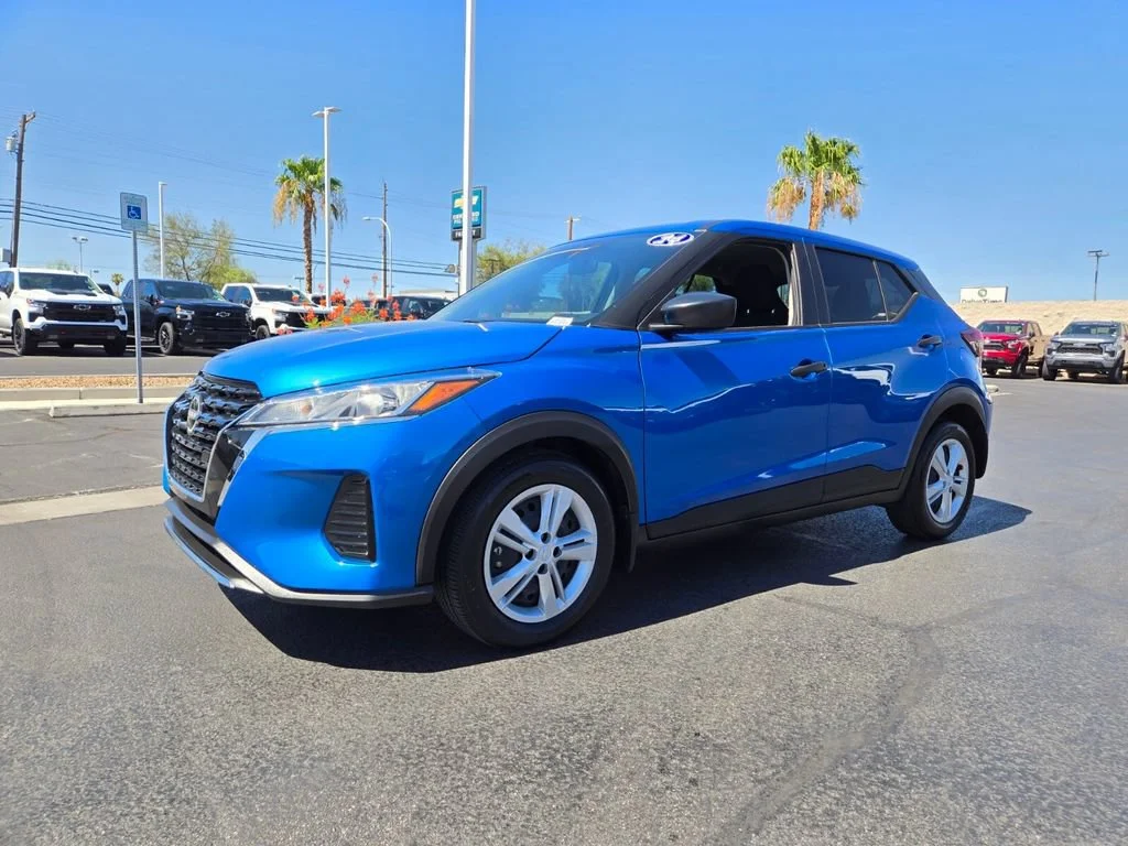 Used 2024 Electric Blue Met Nissan S image 2