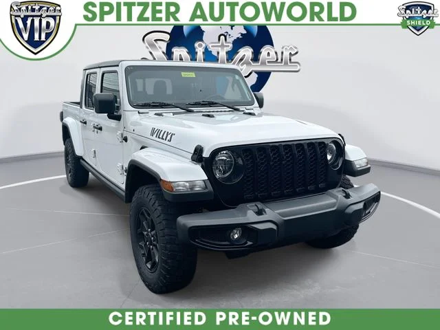 2023 Jeep Gladiator 2023 Jeep Gladiator Willys 4D Crew Cab