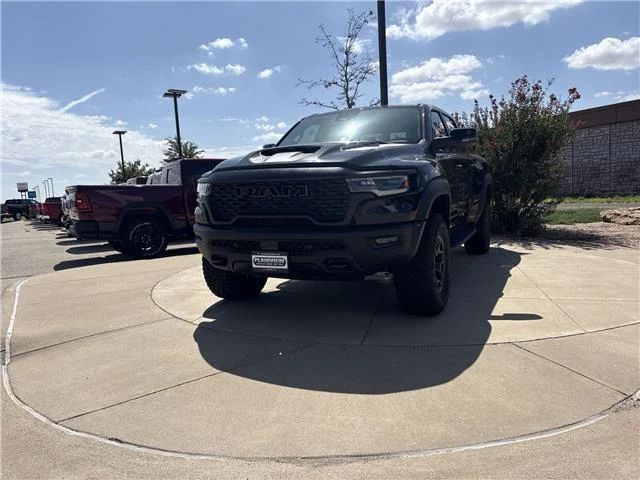New 2026 Diamond Black Crystal Pearl-Coat  Paint Ram RHO / TRX CREW CAB 4X4 image 1