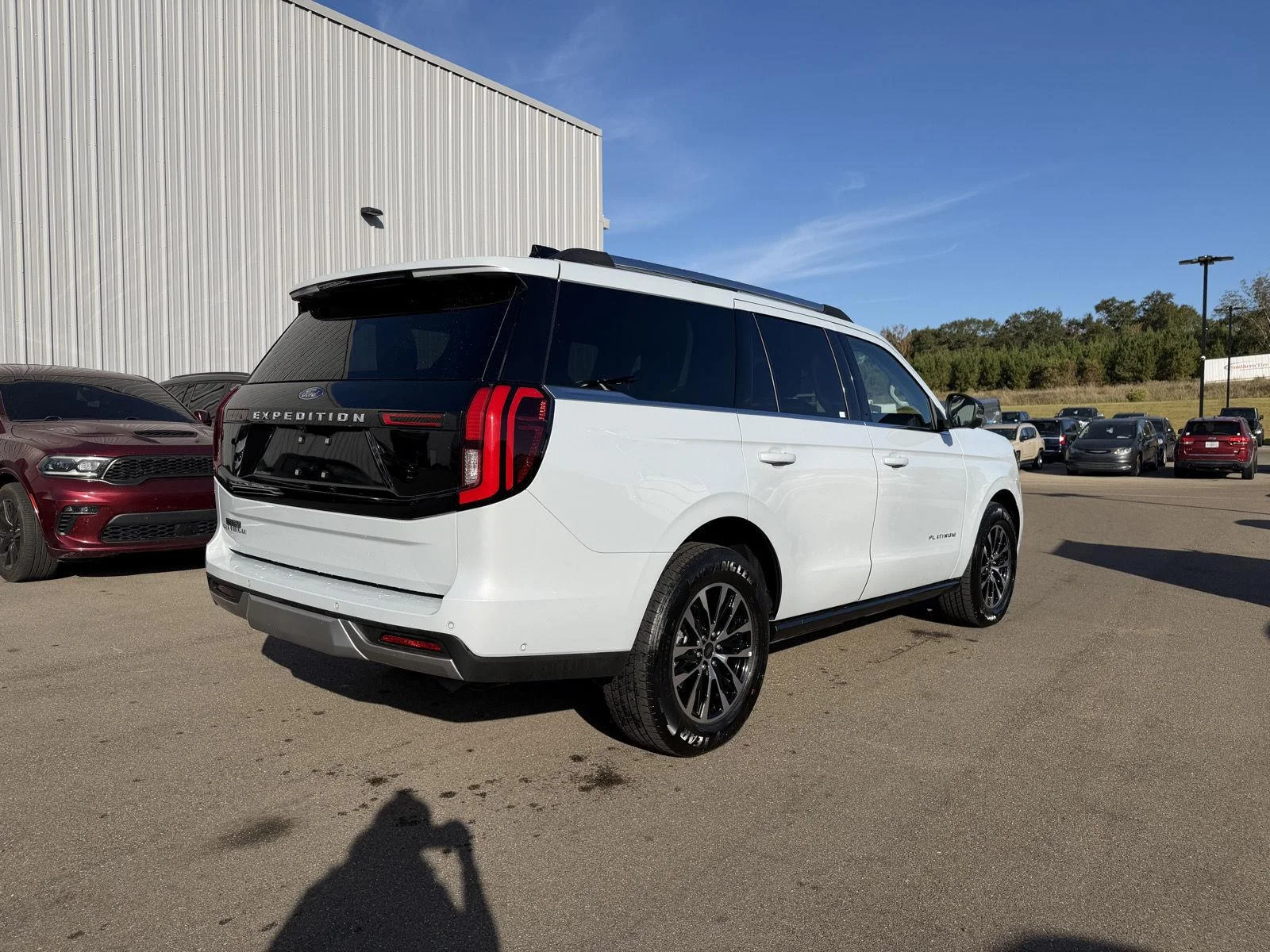 Used 2025 Space Silver Ford Platinum image 6