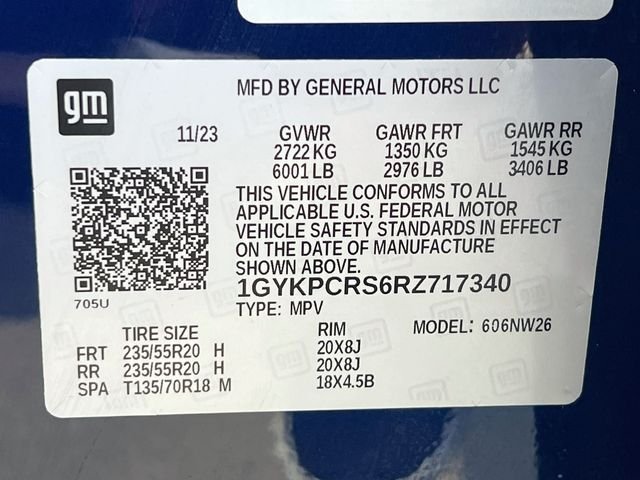 Used 2024 Blue Cadillac Premium Luxury image 36