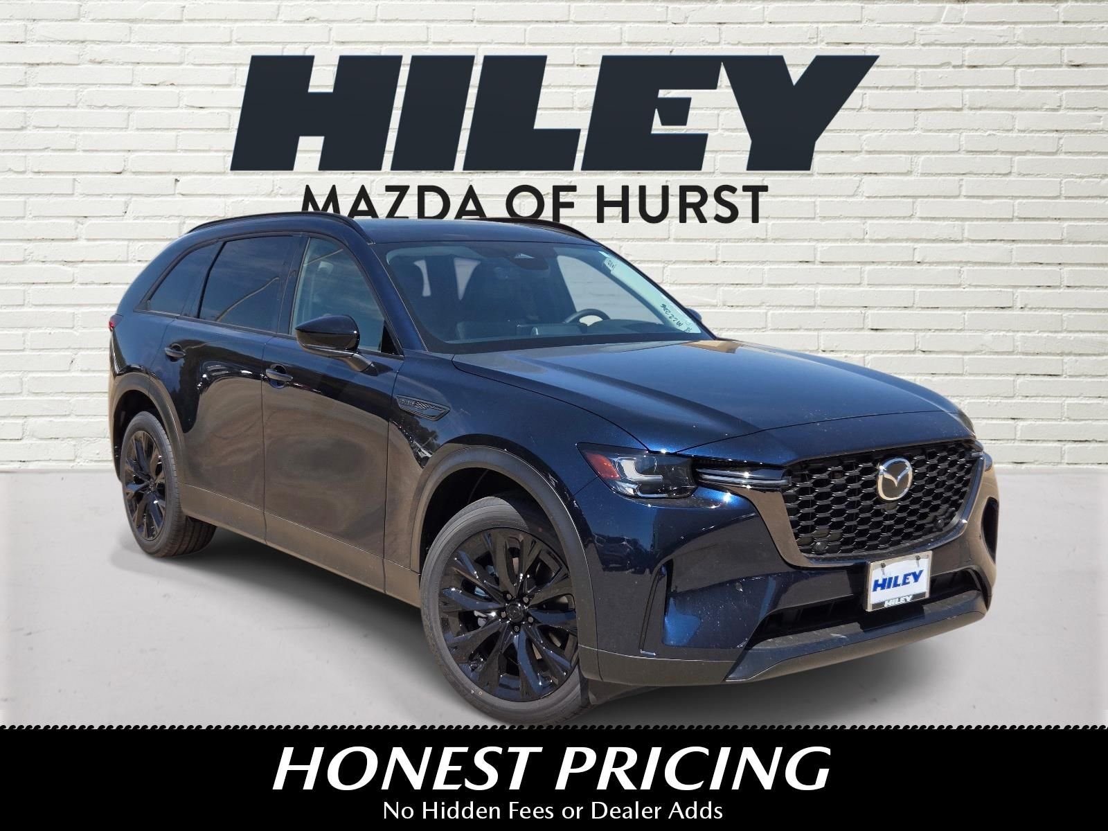 New 2026 Deep Crystal Blue Mica Mazda 3.3 Turbo Premium Sport AWD image 1