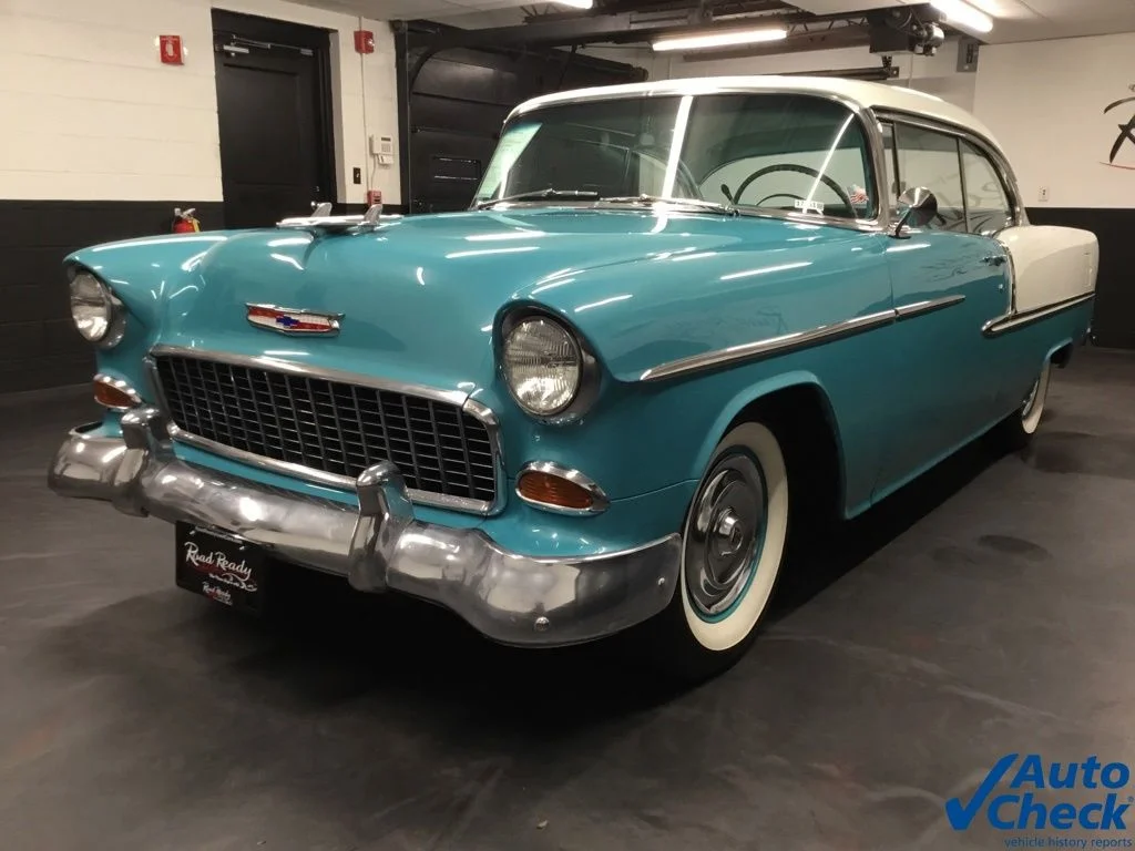Used 1955 Blue Chevrolet Coupe image 5