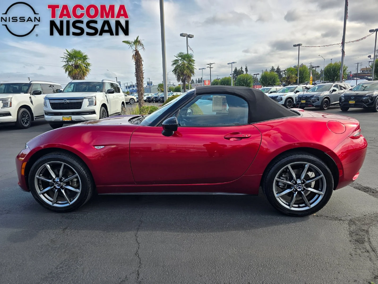 Used 2024 Red Mazda Sport image 2