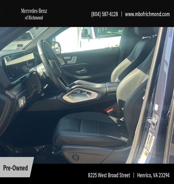 Certified Used 2025 Blue Mercedes-Benz GLE 450 image 10