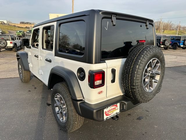 New 2026 Bright White Clear-Coat Exterior Paint Jeep Sport S image 8