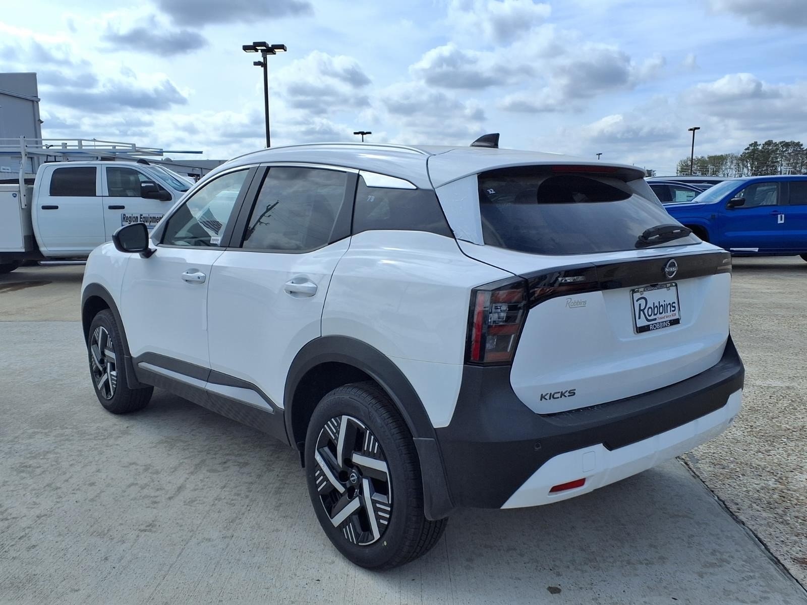 2026 Nissan Kicks SV White at Robbins Nissan