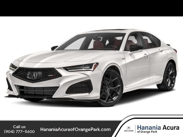 Used 2022 Platinum White Acura Type S image 1