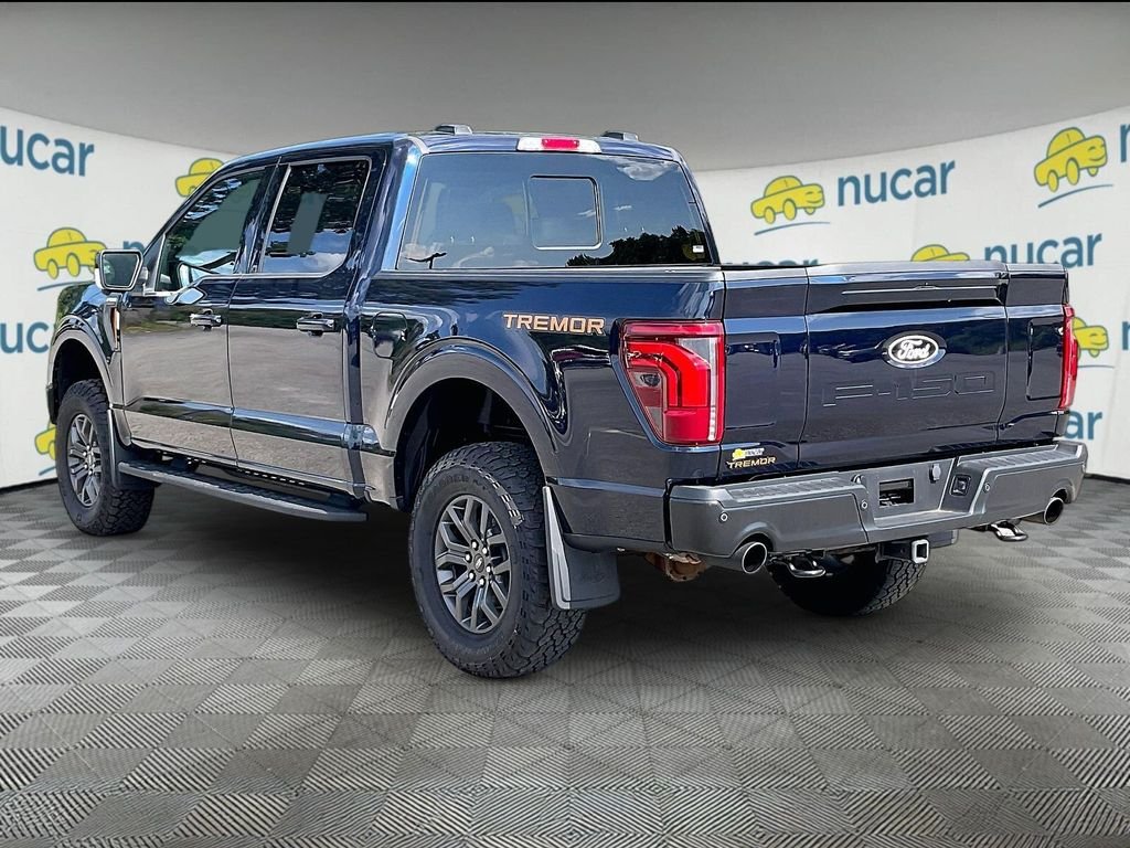 Used 2025 Antimatter Blue Metallic Ford Tremor image 4