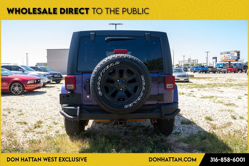 Used 2016 Purple Jeep Unlimited Sahara image 23