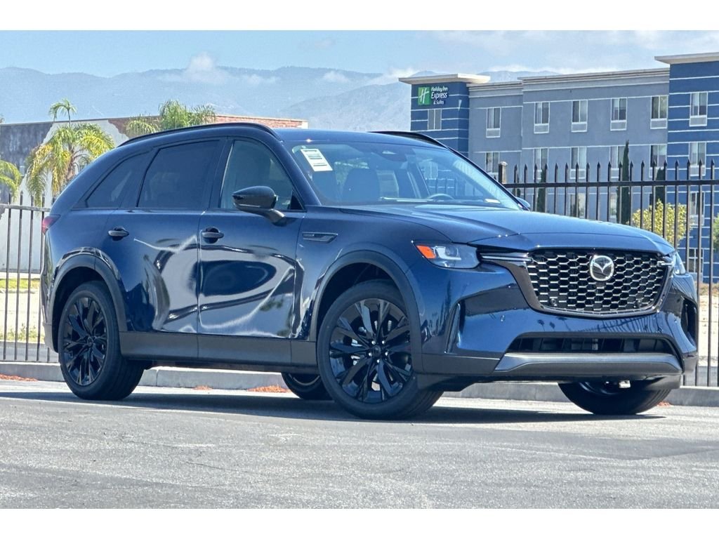 New 2026 Deep Crystal Blue Mica Mazda 3.3 Turbo Premium Sport AWD image 2