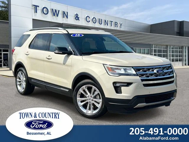 Certified Used 2018 Tan Ford XLT image 1