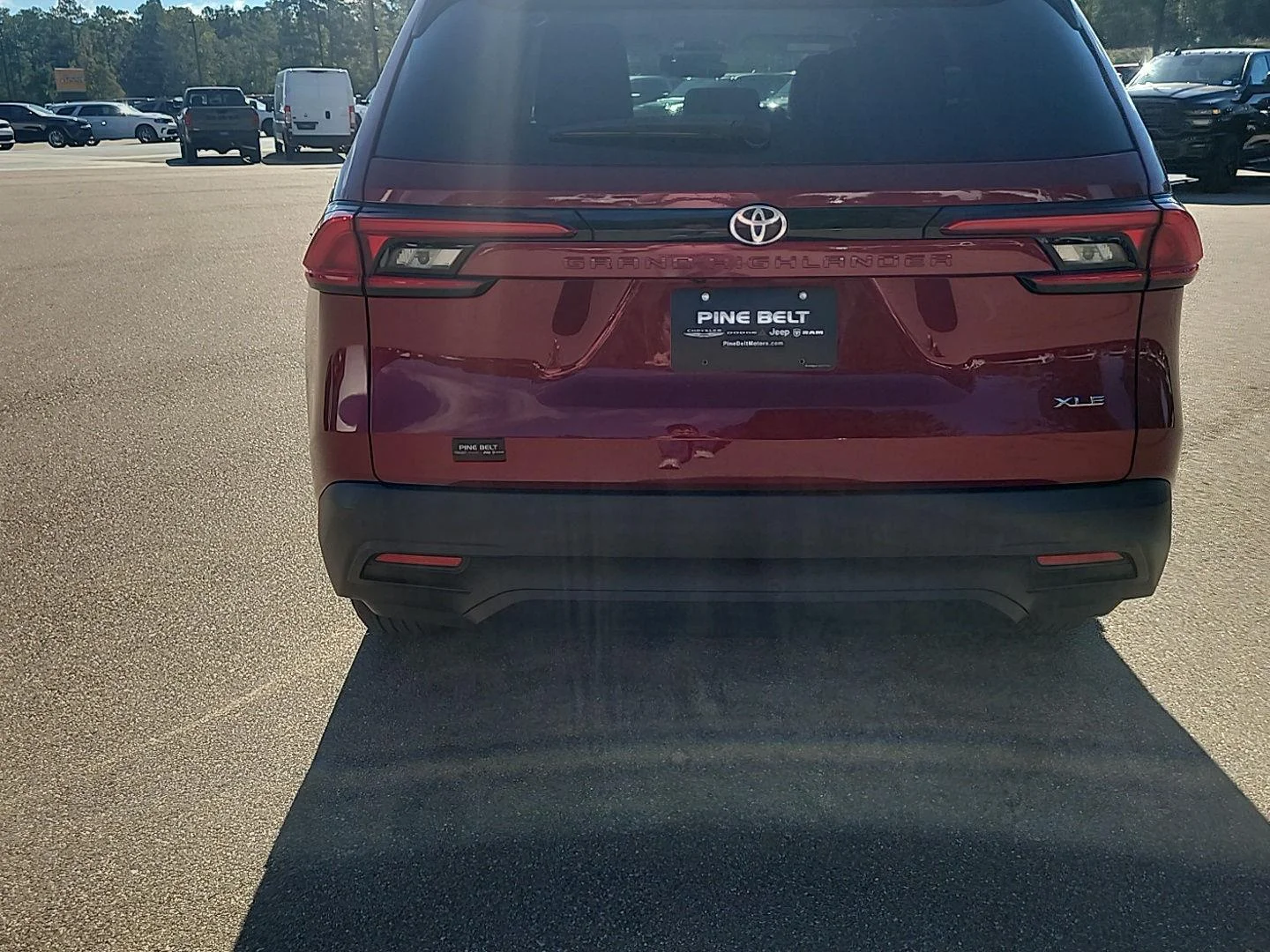 Used 2024 Ruby Flare Pearl Toyota XLE image 14