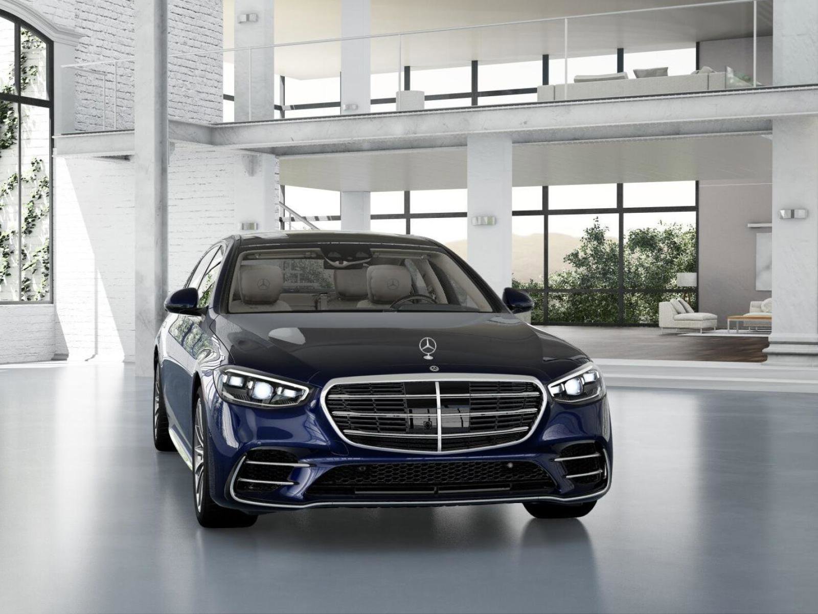 New 2026 MANUFAKTUR Mystic Blue Metallic Mercedes-Benz S 580 image 8