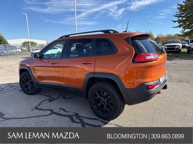 Used 2016 Orange Jeep Trailhawk image 8