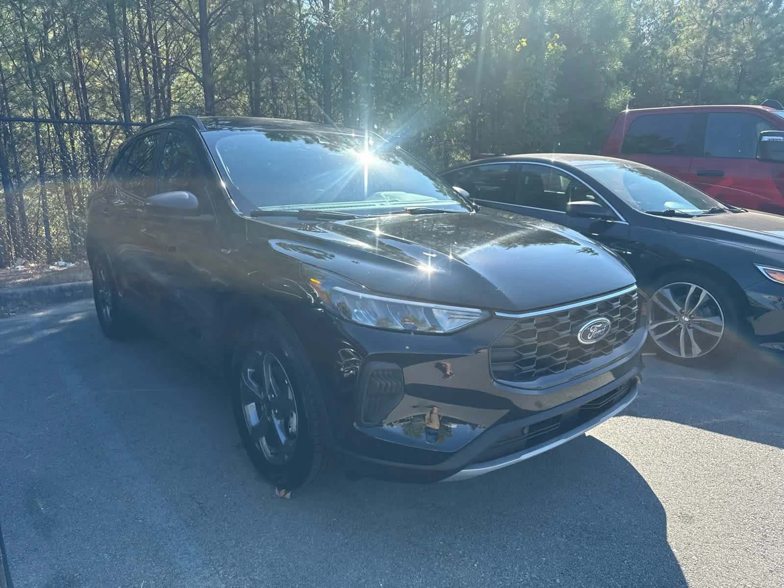 Used 2025 Agate Black Metallic Ford ST-Line image 5
