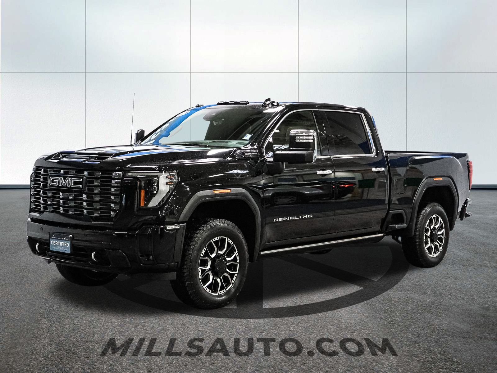 Certified 2025 GMC Sierra 3500HD Denali Ultimate with VIN 1GT4UYEY8SF261444 for sale in Brainerd, Minnesota