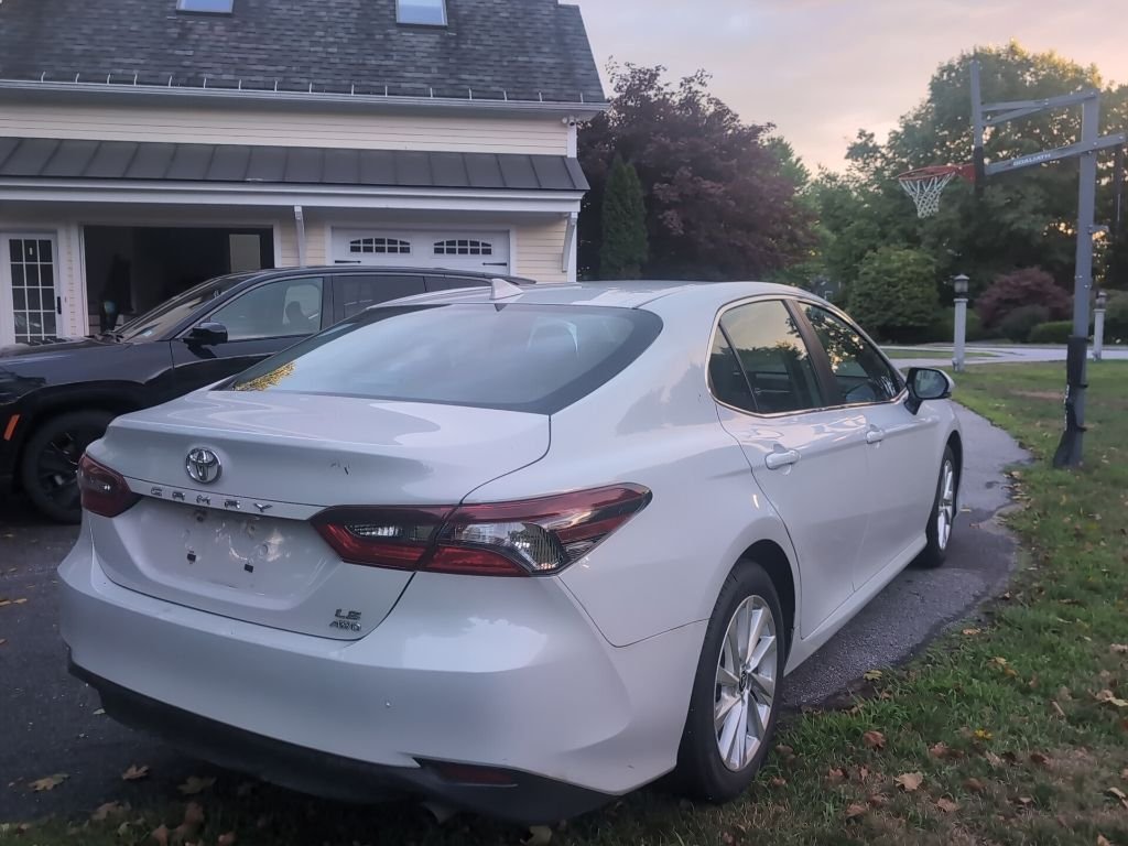 Used 2024 White Toyota LE image 8