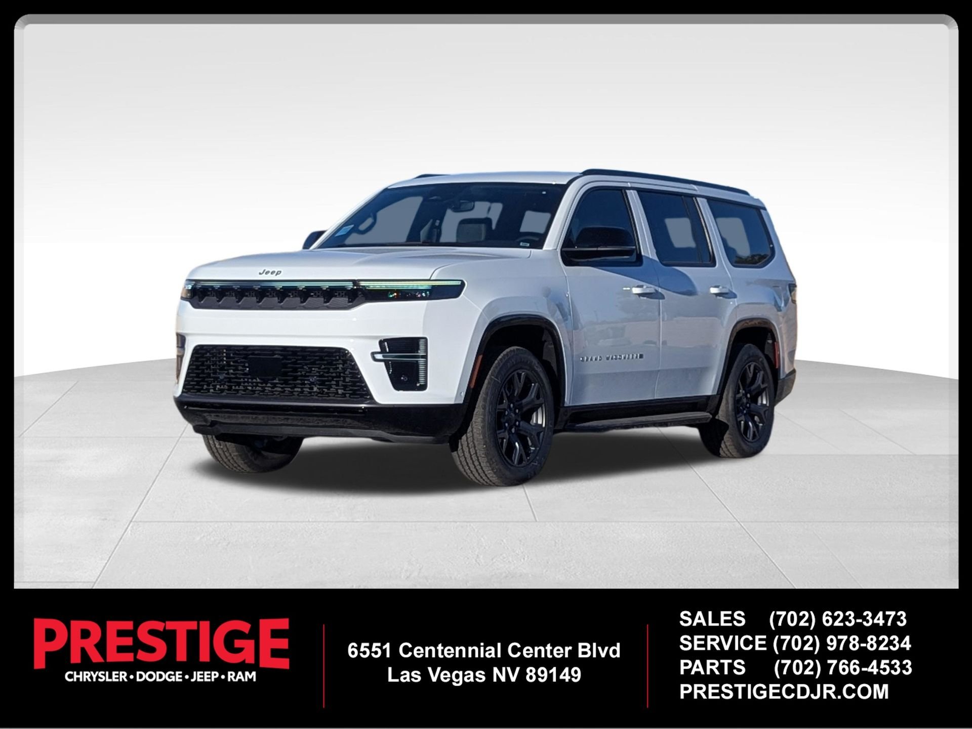New 2026 Bright White Clear-Coat Exterior Paint Jeep Limited Altitude image 1