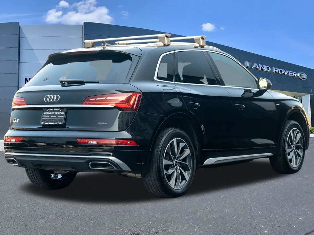 Used 2022 Black Audi 45 S line Premium image 4