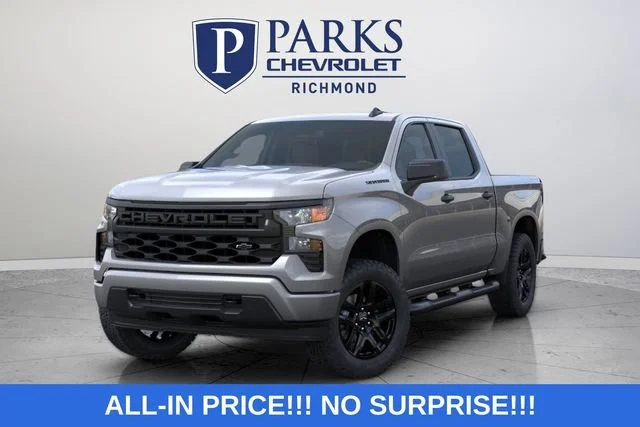 New 2026 Sterling Gray Metallic Chevrolet Custom image 4