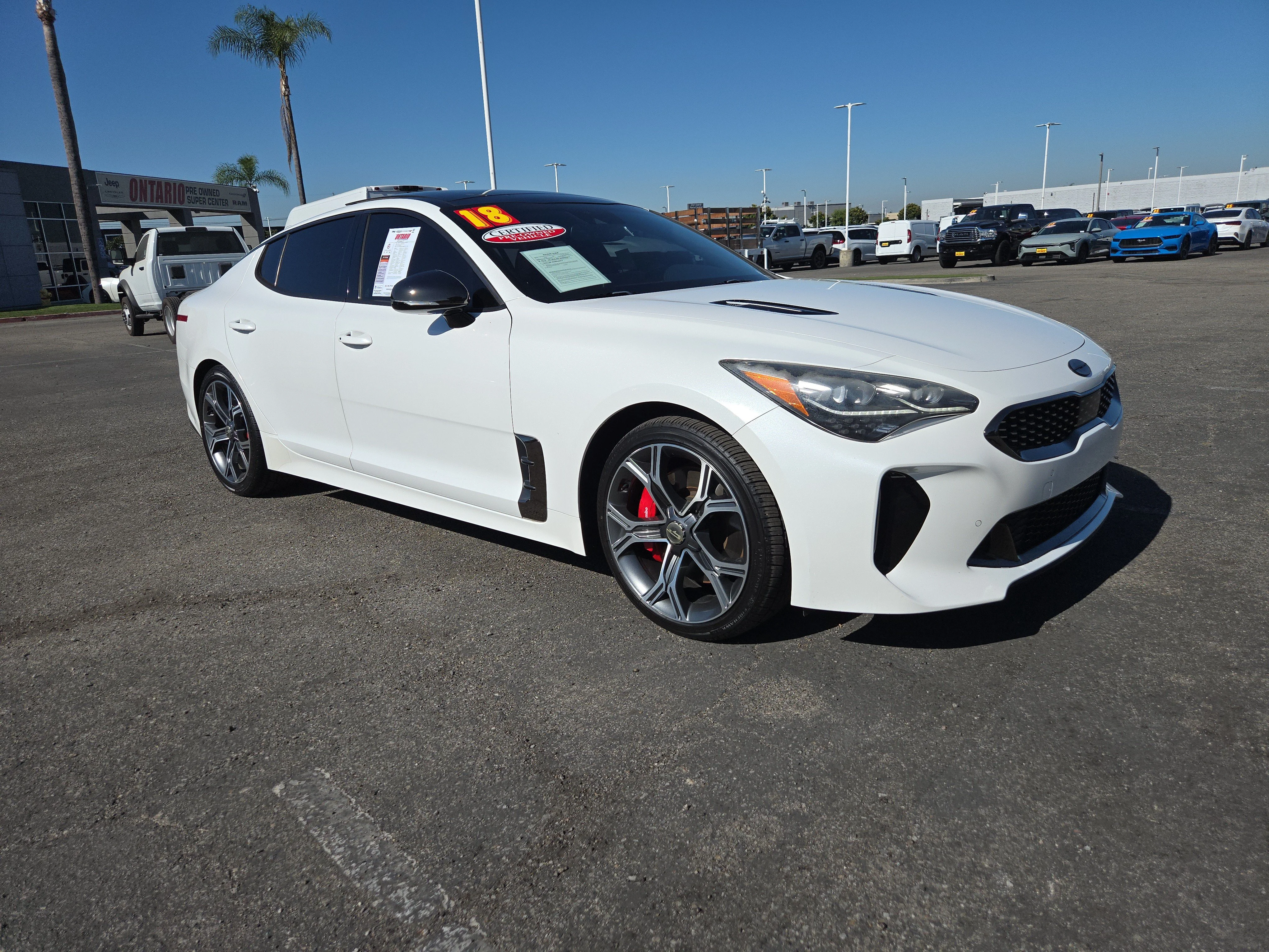 Certified Used 2018 White Kia GT1 image 30
