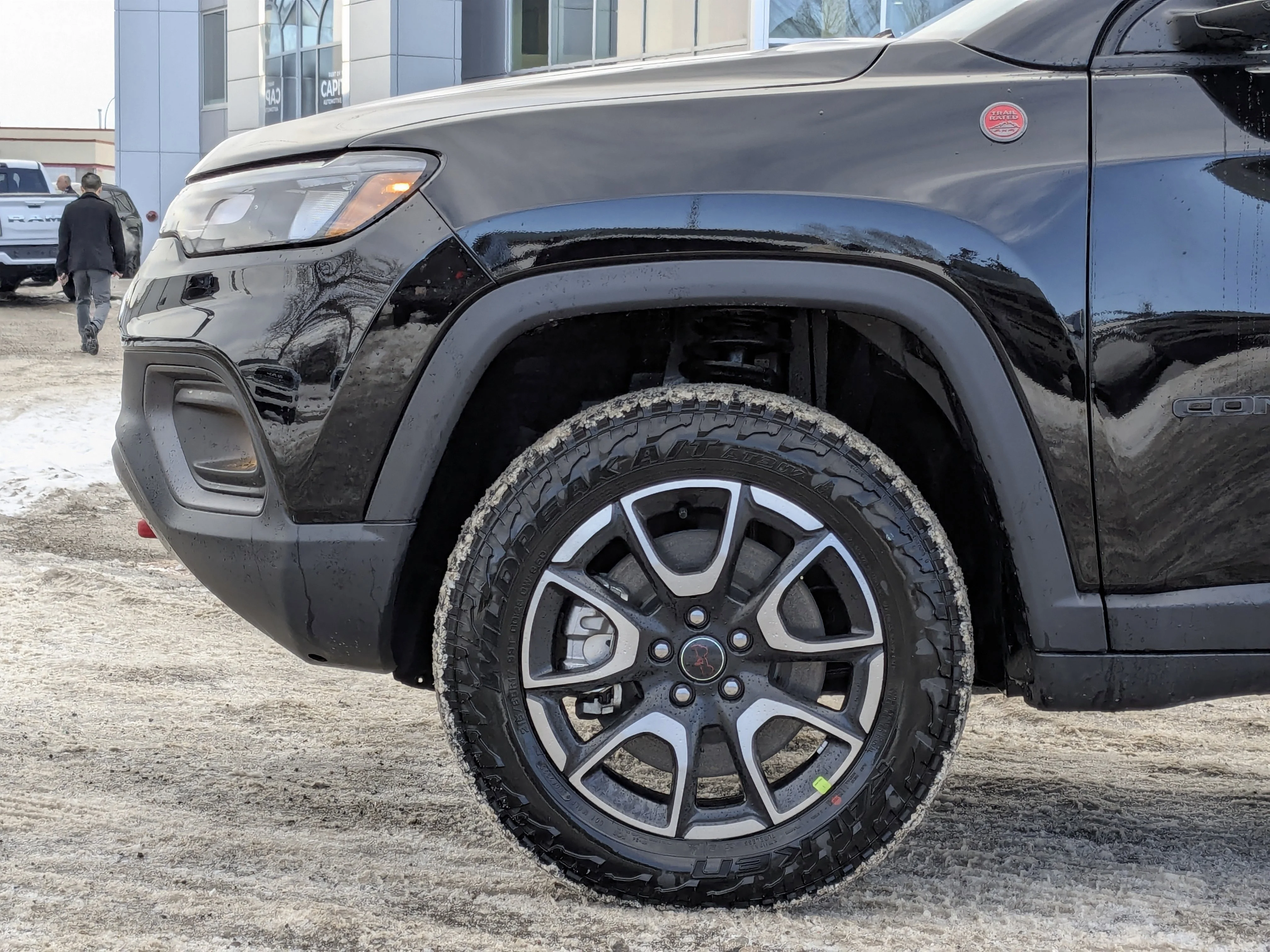 New 2026 Black Jeep Trailhawk - Sun Sound & Nav/Pano Roof/Active Driving Assist image 9
