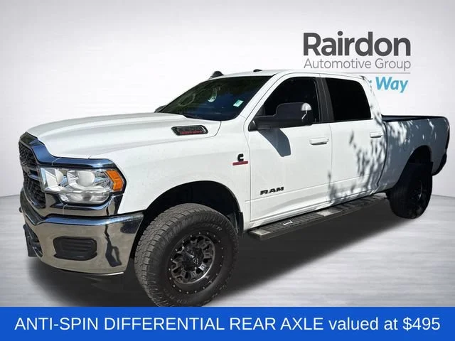 Used 2022 Bright White Clearcoat Ram Big Horn image 3