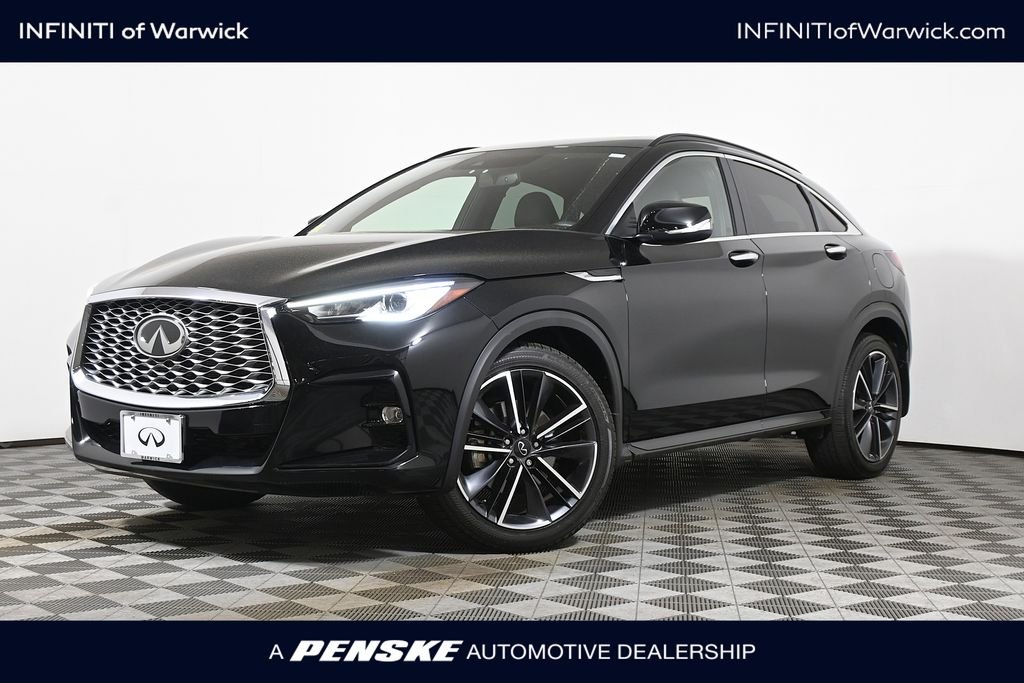 Certified Used 2023 Black INFINITI LUXE image 1