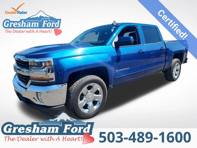 Used 2017 Deep Ocean Blue Metallic Chevrolet LT image 1