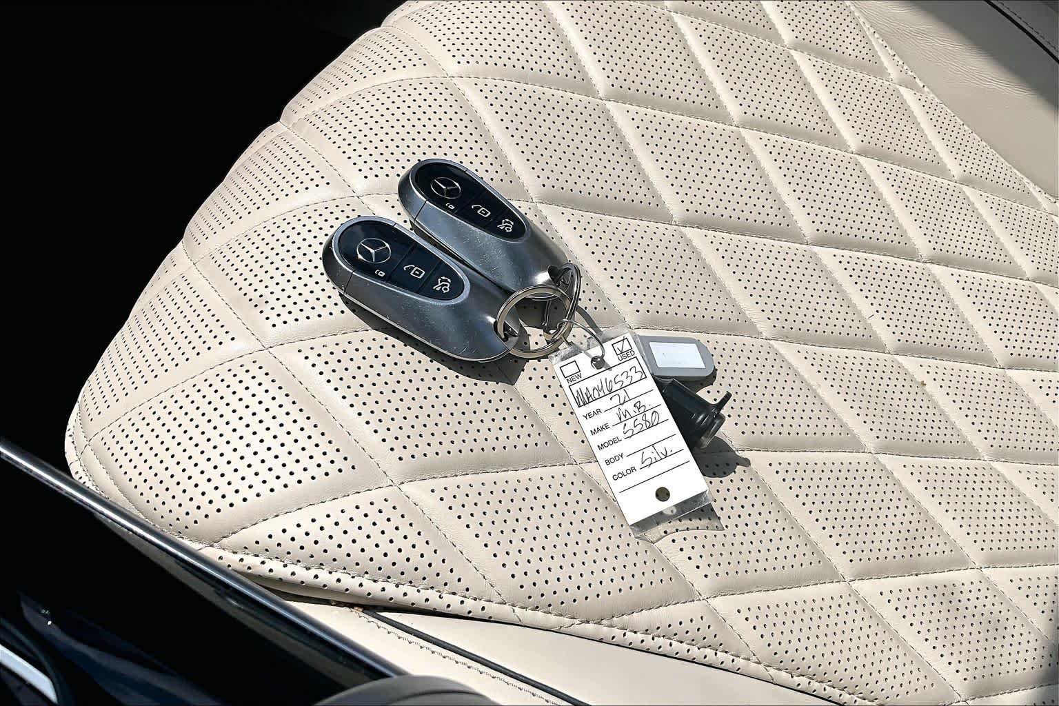 Used 2021 Cirrus Silver Mercedes-Benz S 580 image 15